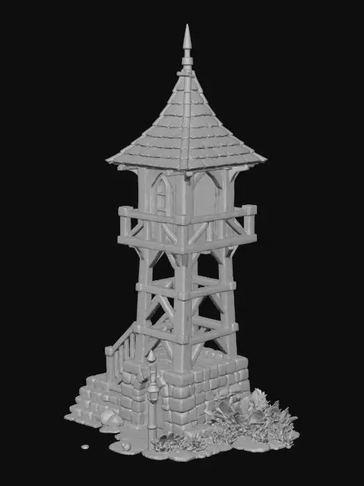 3D model for Watchtower T2