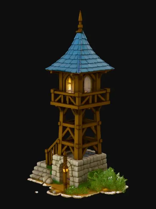 3D model for Watchtower T2