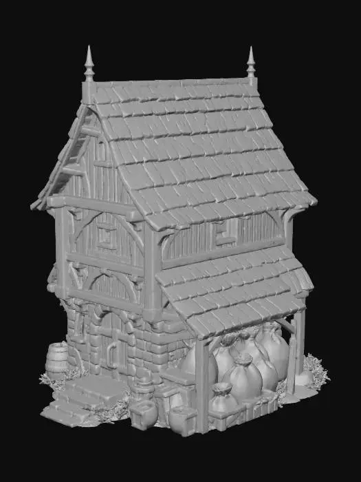 3D model for Granary