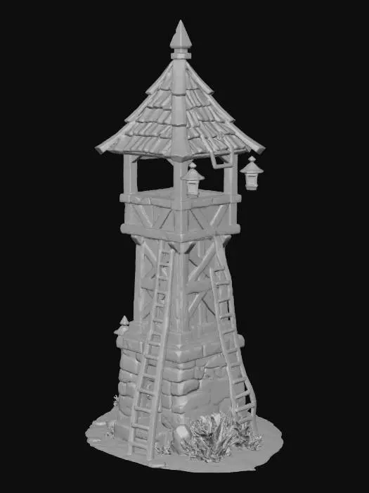 3D model for Watchtower T1