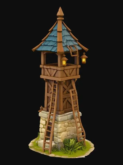 3D model for Watchtower T1