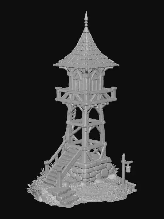 3D model for Watchtower Sentinel