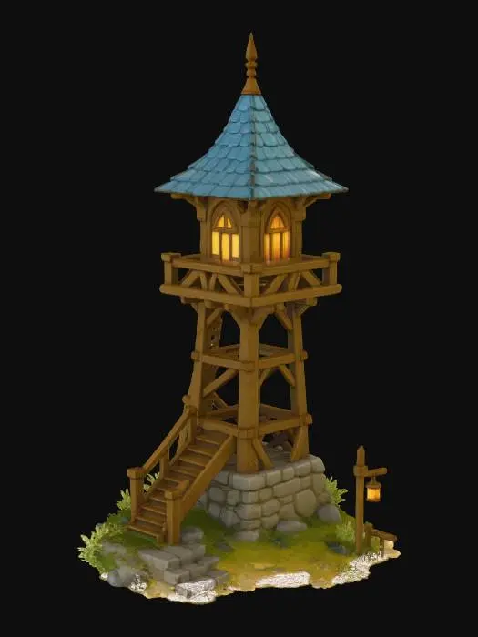 3D model for Watchtower Sentinel