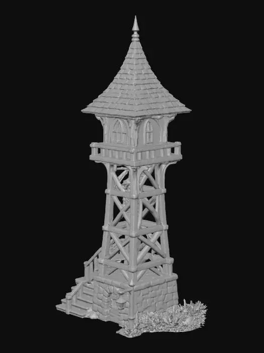 3D model for Watchtower T3