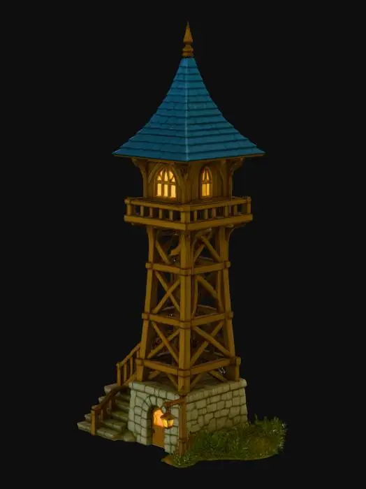 3D model for Watchtower T3