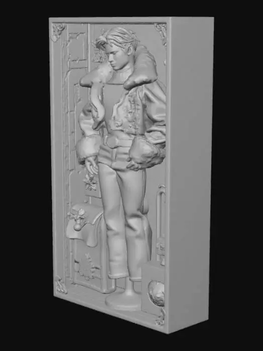 3D model for Winter Holiday Doll Collection