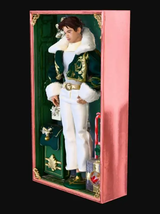 3D model for Winter Holiday Doll Collection