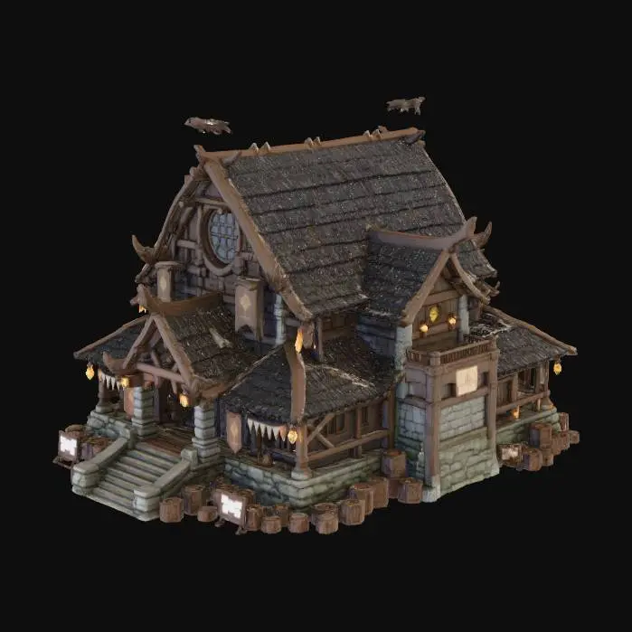 3D model for Mission guild