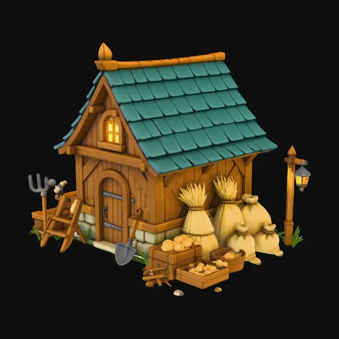 3D model for Farmer’s House