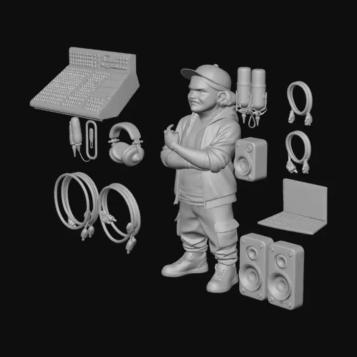 3D model for Music Producer's Toolkit