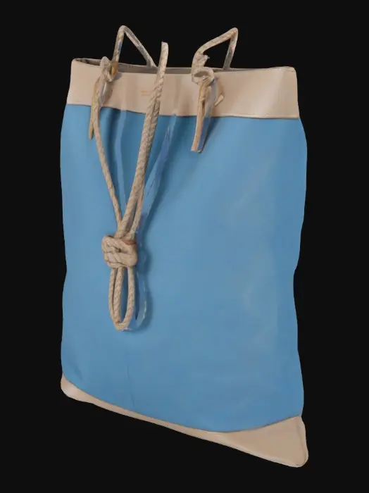 3D model for Blue Chic Bag