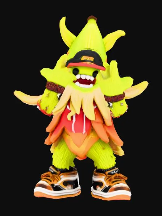 3D model for Banana Baller