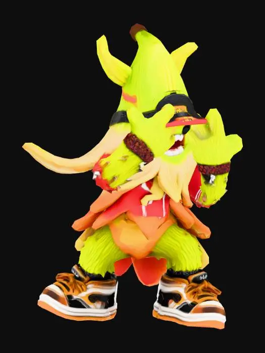 3D model for Banana Baller