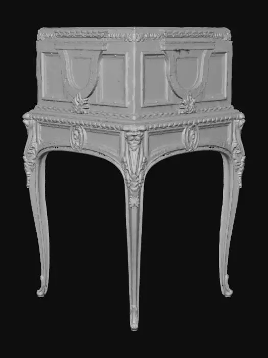 3D model for Antique Floral Cabinet
