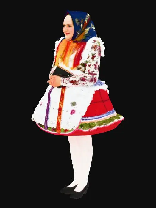 3D model for Colorful Tradition