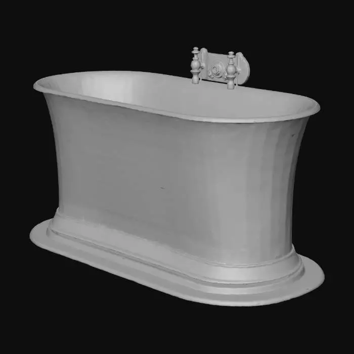 3D model for Vintage Elegance bathtub