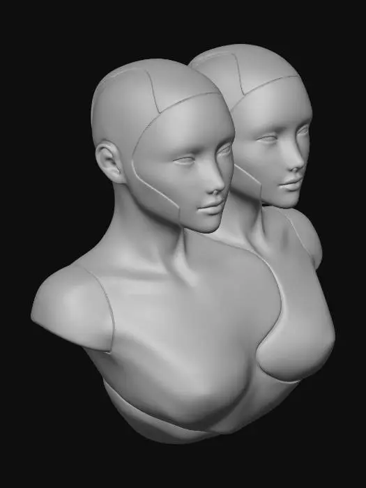 3D model for Merged Identities