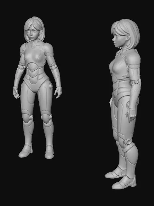 3D model for Twin Sentinels