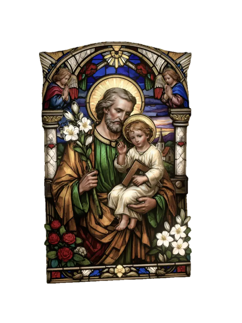 Saint Joseph and the Child Jesus - Classical 的 AI 生成 3D 模型