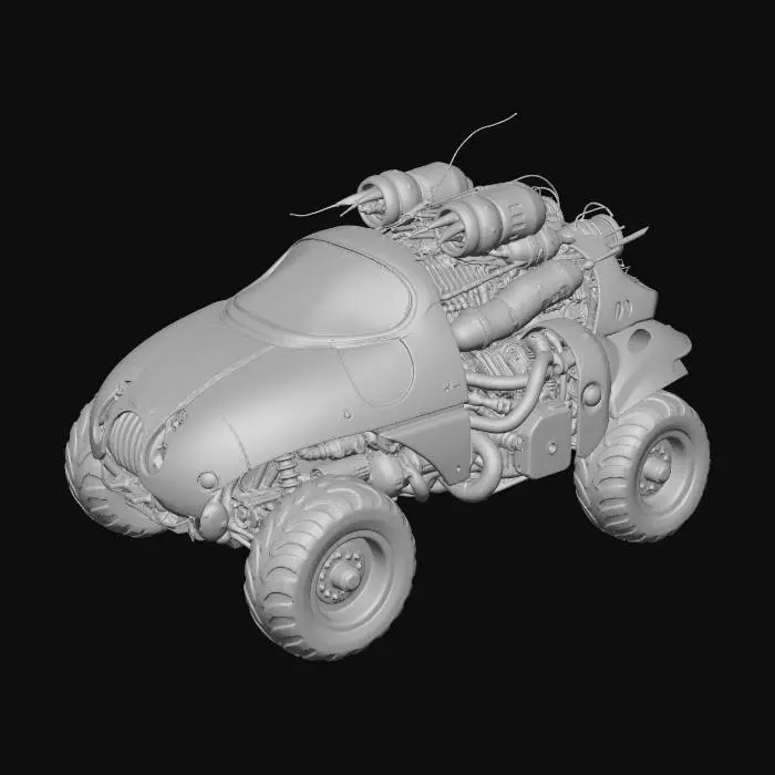 3D model for The Rust Raider