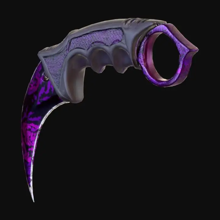 3D model for Karambit Vortex