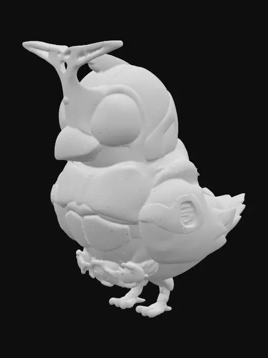 3D model for Cyber Pigeon Hero