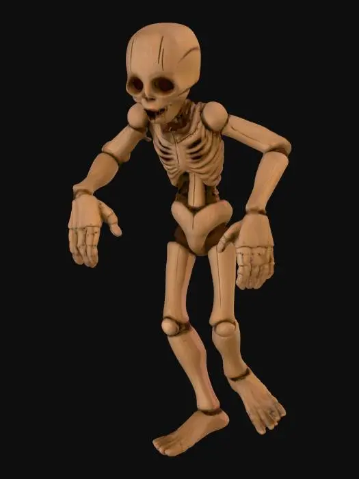 3D model for i need a character model thats scary ready to animate the model will be used as a scary horror character that moves awkwardly and only when the player is looking away, so it needs to stand in offsetting ways, and have an offsetting presence to him. This could be a doll (showing each part is a doll part of wood) or a Puppet of some kind, needs to be ultra scary!