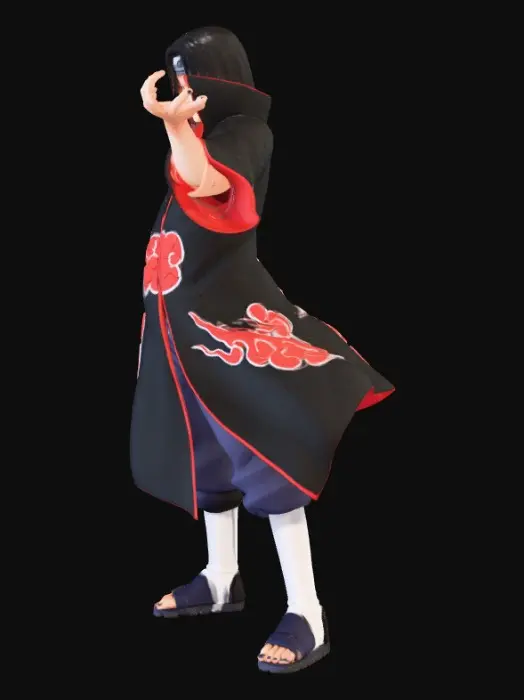 3D model for Uchiha Gesture