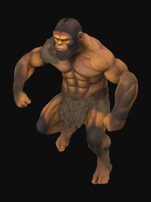 3D model for Primal Warrior