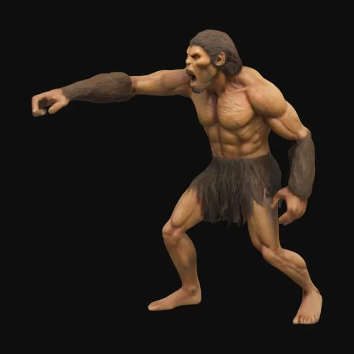 3D model for Uomo di Neanderthal
