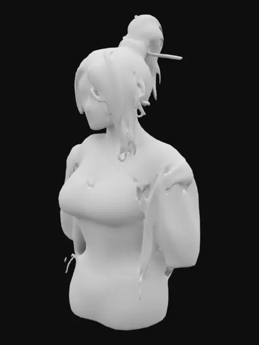 3D model for Beach Female Warrior