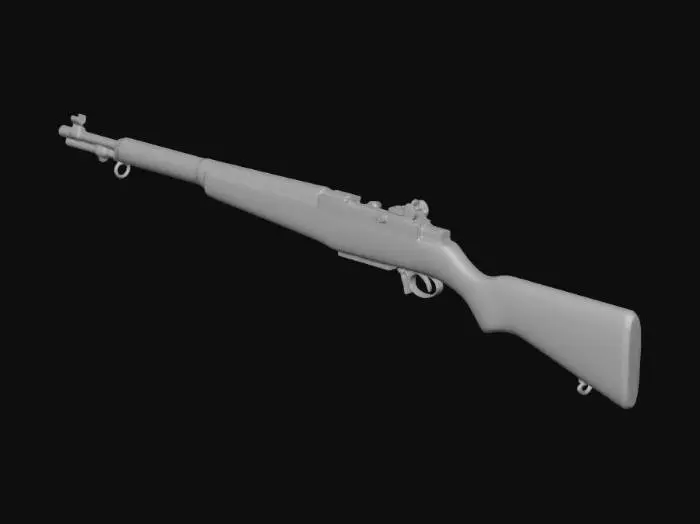 3D model for M1 Garand Rifle