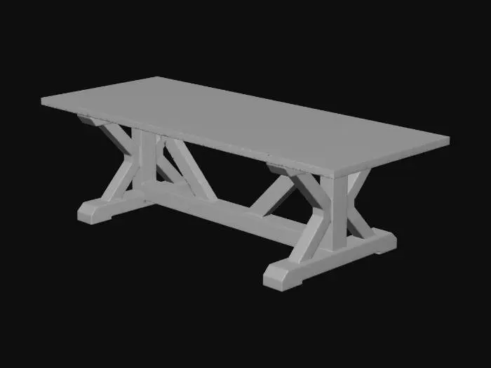 3D model for table