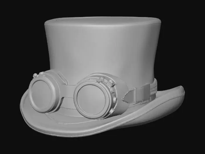 3D model for Steampunk Hat