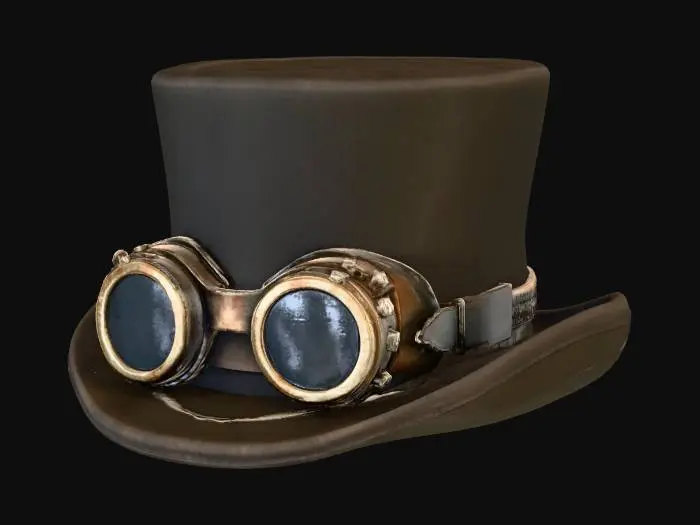 3D model for Steampunk Hat