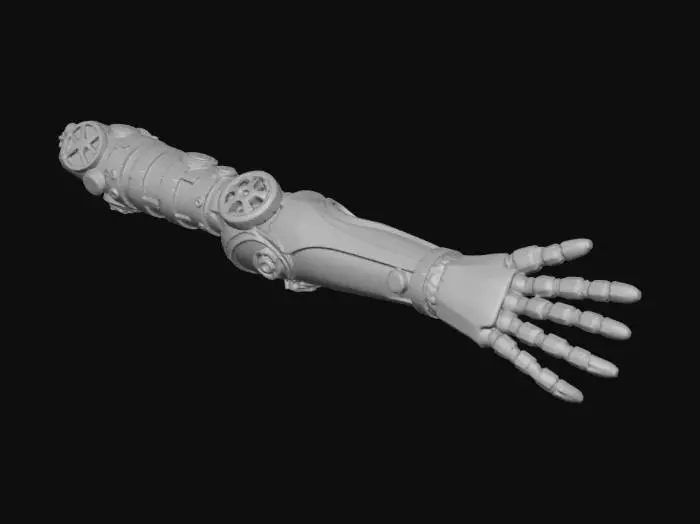 3D model for Steampunk Prosthetic Arm