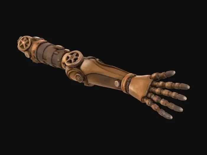 3D model for Steampunk Prosthetic Arm