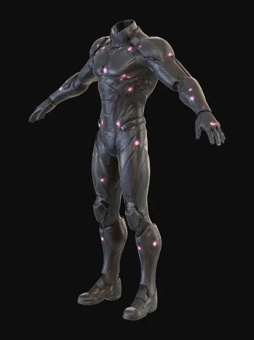 3D model for Vanguard Armor