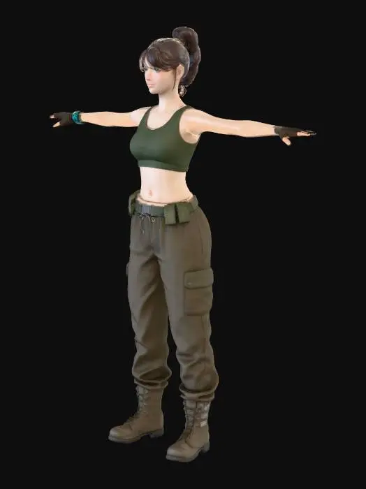 3D model for Explorer in Green