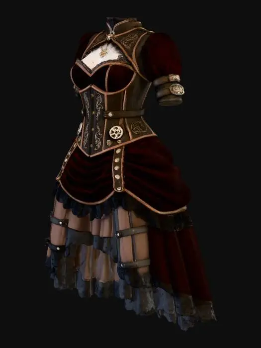 3D model for Steampunk Elegance