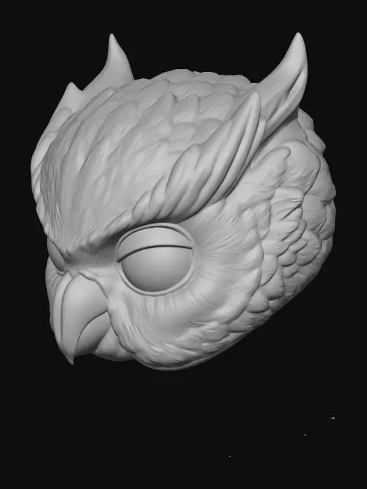 3D model for Dreaming Cockatoo
