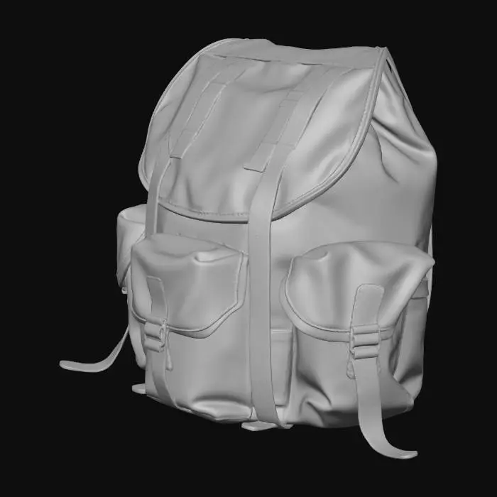 3D model for Backpack ww2