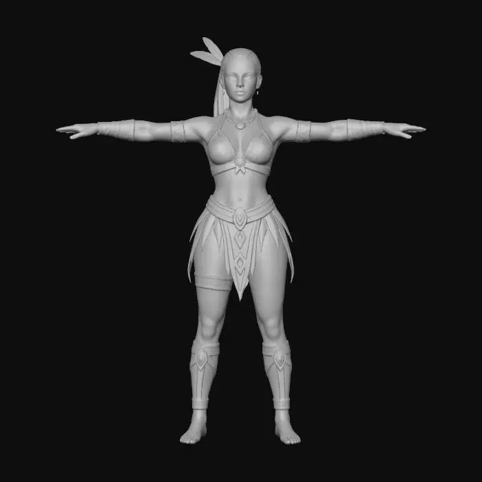 3D model for Warrior Spirit