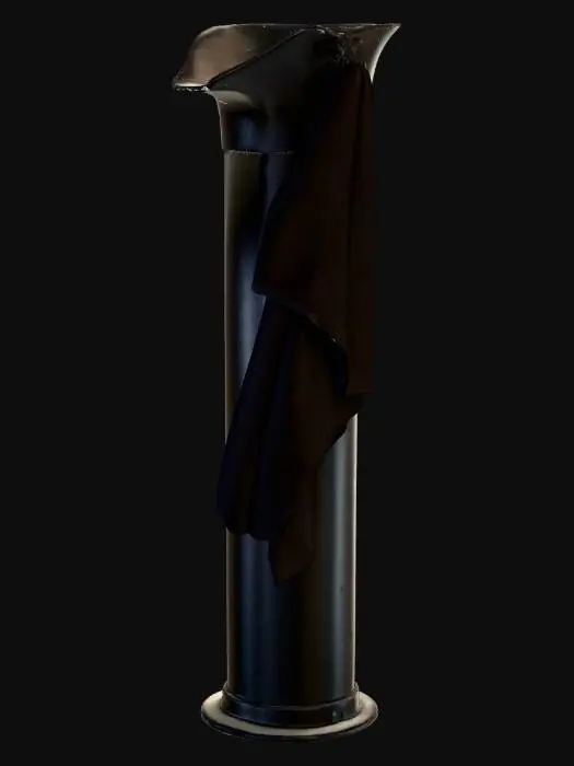 3D model for coffee knock tube