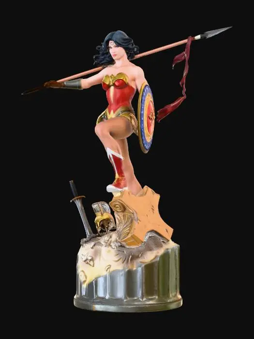 3D model for Warrior of Justice