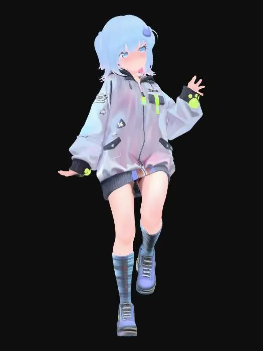 3D model for Cerulean Whim