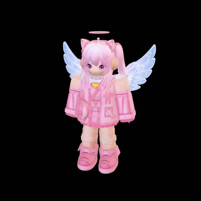 3D model for Kawaii Angel Roblox Avatar Design