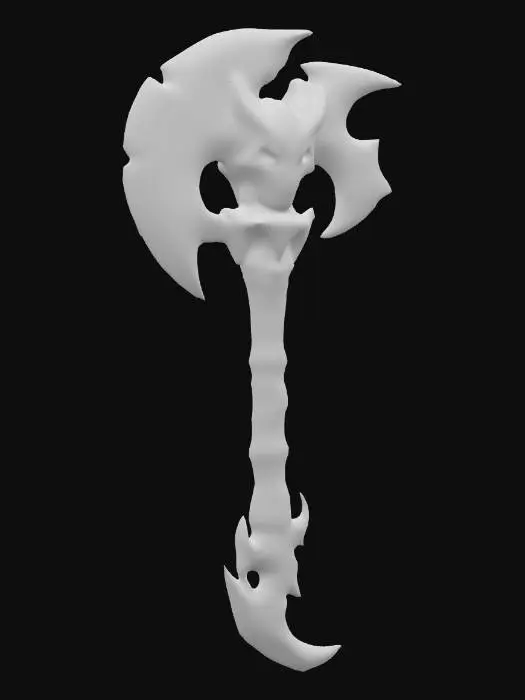 3D model for Doombringer Axe