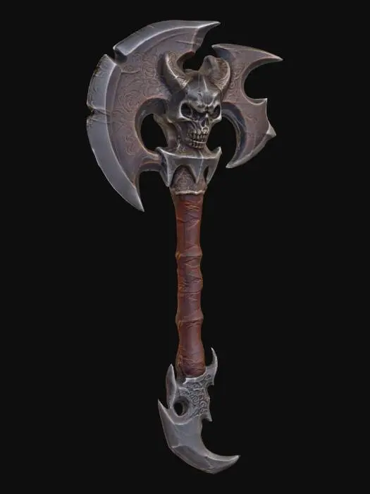 3D model for Doombringer Axe