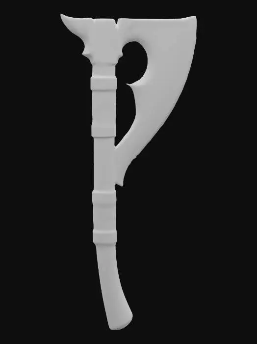 3D model for Ancient Battle Axe